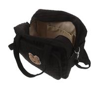 SUPVOX Bear Print Mom Shoulder Bag, Nylon Diaper Tote for Travel | Single Shoulder Strap, Padded Comfort and Waterproof Finish, Multiple Pockets for Daily Commutes and Park Walks