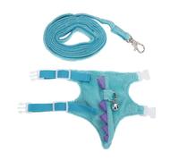 SUPVOX Bearded Dragon Harness Leash Small Animal Vest with Tough Traction Rope Comfortable Escape-preventing Ferret Bunny Hamster Strap for Secure Outdoor Walks