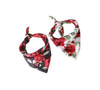 SUPVOX Beautiful Custom Pet Collar Dog Collar Bib Cotton Material for Valentines Day Celebration