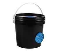 SUPVOX Bee Bucket with Thick Plastic Weatherproof Design Light Blocking for Rapid Bee Portable Honey Container for Outdoor Beekeeping and Harvesting Equipment