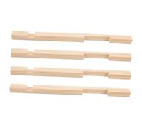 SUPVOX Beekeeping Entrance Reducer 4 Pack Wooden Hive Entrance Protector Tool for Ventilation Control and Hive Security
