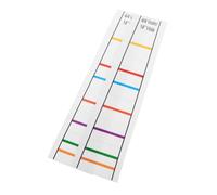 SUPVOX Beginner Violin Scale Learning Aid 2pcs Fingerboard Position Stickers for 4/4 Violin