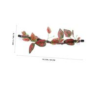 SUPVOX Bendable Reptile Artificial Plants Climbing Vines for Terrarium Habitat Fade-resistant Faux Greenery for Lizards Snakes Amphibians Sturdy Plastic Jungle Branch Decor Easy-clean