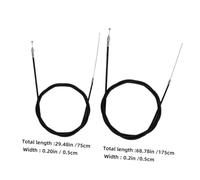 SUPVOX Bicycle Brake Cable Lightweight Front Rear Brake Lines Compatible with Mountain and Road Bikes Precise Fit Enhancing Braking Performance Replacement Kit for Cycling Maintenance