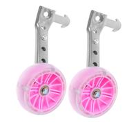 SUPVOX Bicycle Training Wheels Adjustable Stabilizer Kit for Boy Girl Bikes Mute Support Wheels Easy Installation Balance Aid