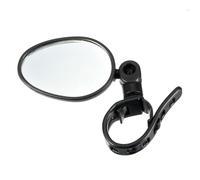 SUPVOX Bike Handlebar Rear View Mirror Blast Resistant Wide Angle Rotatable Bicycle Mirror for Handlebars Lightweight Adjustable Black Cycle Rearview Accessory
