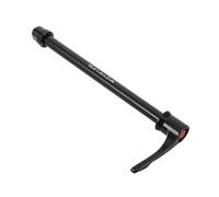 SUPVOX Bike Quick Release Axle Skewer for Road Bike Front and Rear Hub Shaft Replacement Kit with Secure Nut Structure and Quick Installation Design in Black Aluminium Alloy,