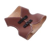 SUPVOX Bird Flight Suits Clothes for Birds Hoodies for Parrots Poultry Saver Chickens Hen Mating Saddle Halloween Costume Light Brown