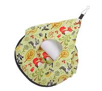 SUPVOX Bird Nest Hammock Toy for Small Birds Castle Sleeping Hammock for Cage