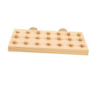 SUPVOX Bird Parrot Toys Wooden Perch Platform Birdcage Accessory Parakeet Perch