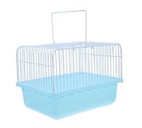 SUPVOX Bird Travel Cage for Lovebirds Small Animals Lightweight Portable Design Observation Window Durable Material for Easy Cleaning As Indoor Cage Travel Carrier