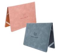 SUPVOX Birth Certificate Sleeve 2Pcs Sturdy Certificate Holder for Newborn Milestones and Medical Records