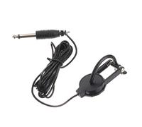 SUPVOX Black Clip on Guitar Pickup Acoustic Violin Bouzouki Balalaika Easy to Clip and Take off Plastic Acoustic Guitar Accessory Pick up Original Tone