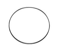 SUPVOX Black Rubber Drum Hoop Replacement Rim for Enhanced Sound Various Drums Compatible Percussion Instrument Accessories