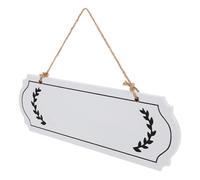 SUPVOX Blank Nordic Style Wooden Hanging Door Sign, Unfinished Wood Plaque for Diy, Writable Rustic Family Wooden Signboard for Home and Business Decor