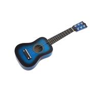 SUPVOX Blue Guitar for Beginners Musical Learning Instrument Enhances Musical Skills and Rhythm Understanding Educational Boys and Early Music Development