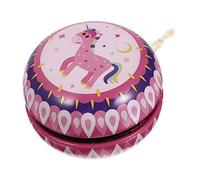 SUPVOX Boy Girl's Iron Yo-yo Ball with Cartoon Pattern Lightweight Plaything for Boy Girl Engaging Finger Toy for Fun Learning for Beginners and Parties