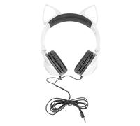 SUPVOX Boys and Girls Led Headphones Cat Ear Design Wireless Headset for Toddlers Fox-ear Headphones for Boys and Girls Comfortable and Gentle for Long-wearing Portable and Easy to Carry