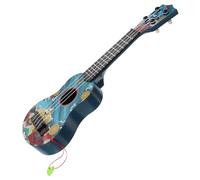 SUPVOX Boys and Girls Ukulele Guitar Acoustic Musical Toy for Beginners Pink Princess Blue Prince