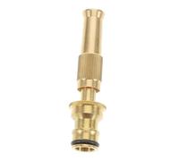 SUPVOX Brass Adjustable Hose Spray Nozzle High Pressure Water Gun for Car Wash Garden Cleaning Patios Gutters Durable Construction with Control