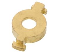 SUPVOX Brass Trumpet Valve Plate Compatible with Yamaha, Standard Size Piston Guide Spring for Cornet and Trumpet Repair, Airflow-friendly Valve Positioning Accessory for Band Instruments