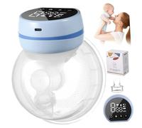 SUPVOX Breast Pumps for Breastfeeding Electric Breast Pump Wearable Low Noise Easy to Clean No Leakage Milk Extractor