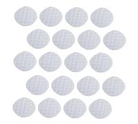 SUPVOX Breastfeeding Nursing Pads for Maternity Use, 20pcs Eco-Friendly Six-Layer Organic Cotton Milk Savers, Breathable Washable Feeding Pads for New Mothers, White 10x10cm