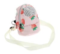 SUPVOX Breathable Canvas Hamster Carrier Bag Small Pet Sling for Outdoor Travel Lightweight Portable Shoulder Tote for Hamsters Gerbils Guinea Pigs and Other Small Animals