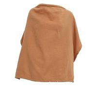 SUPVOX Breathable Cotton Nursing Cover for Mom Soft Breastfeeding Scarf Multi Functional Reusable Apron for Travel Stroller and Seat Protection Easy Fold and Wash