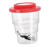 SUPVOX Bugs Jar Viewer Magnifying Insect Box for Durable Insect Container for Outdoor Exploration Engaging Tool with Easy Storage and Three Section Design for Detailed Study