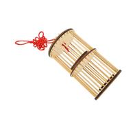 SUPVOX Cage for Cricket Storage Basket Boys and Girls Youth Cricket Box Portable Bamboo Container Hidden Door