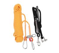 SUPVOX Camping Dog Tie Out Cable Nylon Rope Outdoor Pet Chain for Running and Training Heavy Duty Dog Runner Gear for Safe Control and Extended Activity Radius