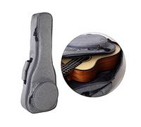 SUPVOX Canvas Ukulele Bag Package for Guitar Musical Instrument Case Portable for Beginners Light Grey