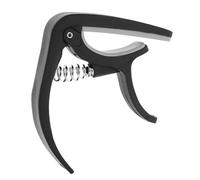 SUPVOX Capo for Classical Guitar Portable Plastic Guitar Clip Easy to Carry Black Suitable for Ukulele and String Instruments Christmas Gift for Beginners and Professionals