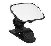 SUPVOX Car Mirror Rear Facing Clip-on Safety Rearview Mirror for Infant Car Adjustable Interior for Newborn Travel and Stroller Use