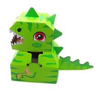 SUPVOX Cardboard Dinosaur Model Diy Toy Messy Play Tray Boys Toys Educational Dinosaur