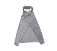 SUPVOX Cartoon Hamster Cloak Cape for Adults Adorable Hooded Pajama Blanket Comfortable Machine Washable Gift for Friends and Family Cute Cartoon Style