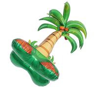 SUPVOX Cartoon Palm Tree Foil Balloon Inflatable Aluminum Film Hawaiian Party Decoration Photo Prop Vivid Coconut Palm Ornament