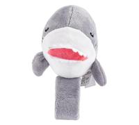 SUPVOX Cartoon Shark Slap Bracelet for Soft Plush Animal Wristband Birthday Party Favor Bulk Pack