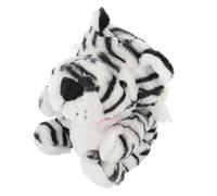 SUPVOX Cartoon Tiger Hand Puppet Plush for Storytelling Interactive Animal Hand Puppet for Soft and Supple Plush Educational for Birthday and Bedtime Fun