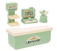 SUPVOX Cash Register Set Simulation Supermarket Cashier Till with Music and Accessories Educational Plaything for Develop Cognitive and Communication Skills Model