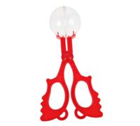SUPVOX Catcher Tongs and Scissors for Kids, Red Fine Motor Skills Tools, Large Spider and Lizard Catcher for Outdoor Exploration and Nature Study