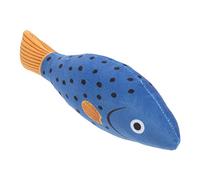 SUPVOX Catnip Fish Plush Toy for Kittens Interactive Chewing Teething Toy for Independent Pet Chew Eye-catching