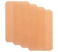 SUPVOX Cedar Cigar Box Wood Chips 4pcs Large Spanish Cedar Strips for humidor high Performance humidification in Cigar Storage