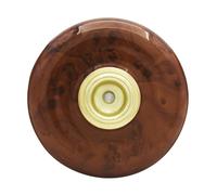 SUPVOX Cello Stopper Pad Anti-slip Endpin Holder Floor Protector for Wood and Carpet Plastic Metal Material Portable for Professional Cellists and Home Practice Brown