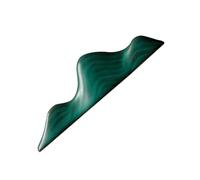 SUPVOX Ceramic Chinese Brush Pen Rest Calligraphy Pen Rack with Vintage Green Glaze for Study Room