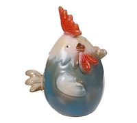 SUPVOX Ceramic Kiln-glazed Chicken Money Box Storage Coin Tank Desktop Decor Cute Craft Ornament Home Decoration Saving Pot Random Color
