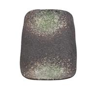 SUPVOX Ceramic Sushi Tray Emerald Green Sturdy Snack Plate for Serving Sushi and Cakes at Dinner Parties