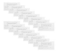 SUPVOX Checkbook Transaction Registers 20 Pack for Personal Bank Accounts and Simple Account Book Keeping