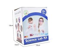 SUPVOX Chemistry Science Kit with Reusable Materials Laboratory Experiment Set for School Classes and Costume Parties Educational Stem for Exploring Chemistry Concepts and Random Color